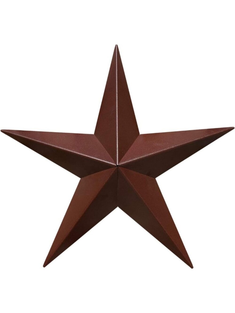 Rustic Metal Star Wall Decor - Vintage Western Texas Art for Farmhouse & Country